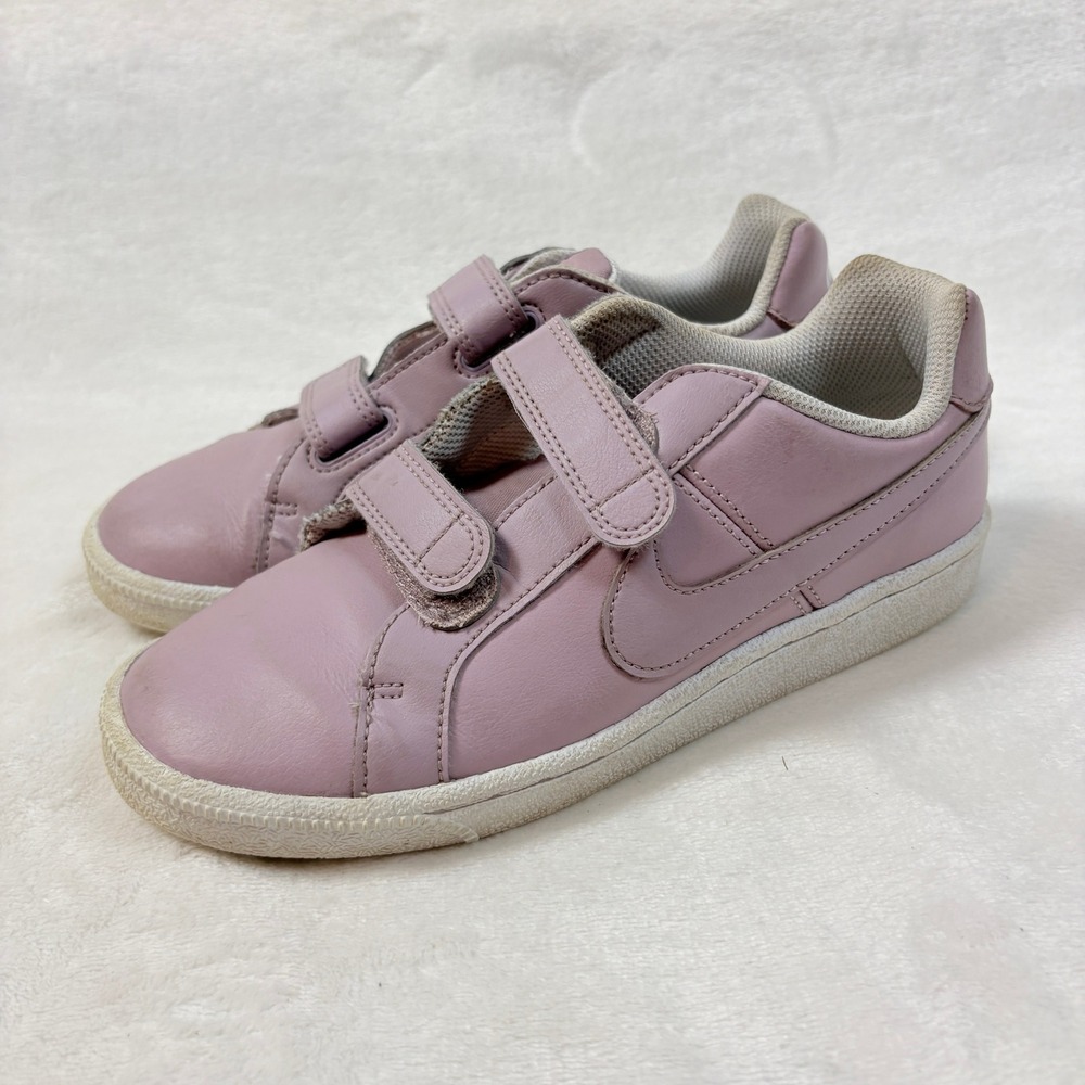 Nike Court Royale Sneakers Kids 12C Purple Good Hook and Loop Straps 833536-501